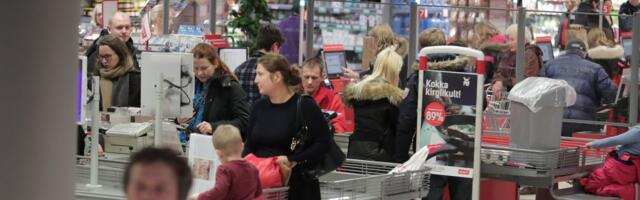 Enam ei pea teenindajat ootama. Rimi iseteeninduskassades saab tuvastada vanust Smart-ID-ga 