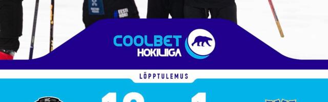 Coolbet Hokiliigas said uus liider HC Panter ja HC Everest suure võidu