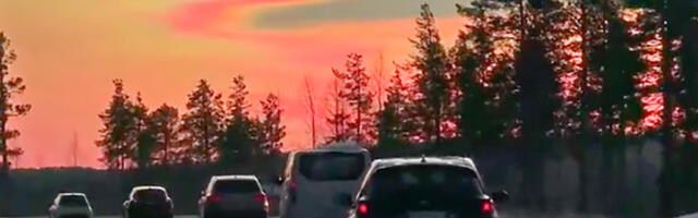 VIDEO: Soomes võis märgata erakordset ilmastikunähtust