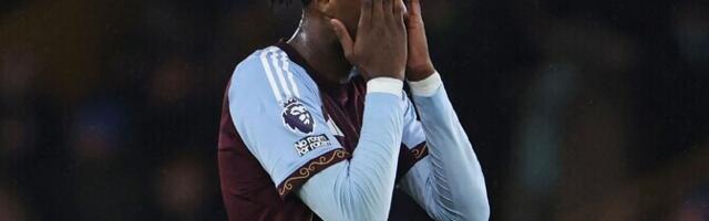 Aston Villa mõõn jätkus kaotusega tabeli viimase vastu