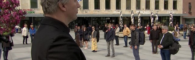 Reporter: Muusikud avaldasid meelt Vabaduse väljakul Kaitseväe ja Politsei- ning Piirivalveameti toetuseks