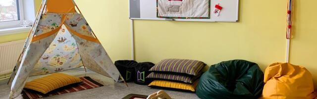 Rapla Keskraamatukogus nüüd hubane mänguruum