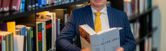 RAAMATUSOOVITUS I Allar Jõks: kui inimesed ei võta seaduseid tõsiselt, on ohus ka riigi usaldusväärsus