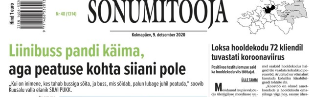 Sõnumitoojas 9. detsembril