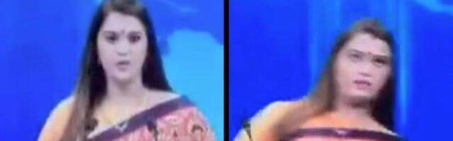 Taas kord: India reporter kukkus kaamera ees kokku