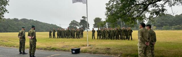 Ühendkuningriikides alustas ukrainlastele väljaõppe läbiviimist uus rotatsioon kaitseväe ja Kaitseliidu instruktoreid