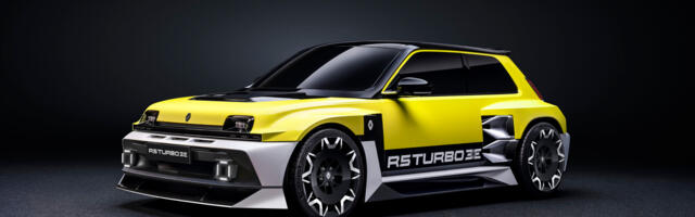 Renault 5 Turbo 3E: elektriline tagaveoline luukpära, millel on üle 500 hj