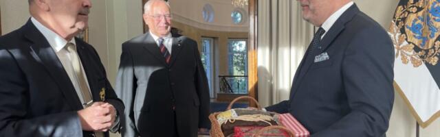 JÄTKU LEIBA | Presidendile kingiti Hiiumaa pagari Bruno leib