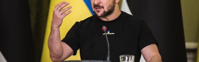 Ukraina president Volodõmõr Zelenskõi tuleb koos abikaasaga Eestisse