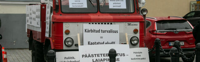 Päästjaid, päästekorraldajaid ja politseinikke ootab palgatõus