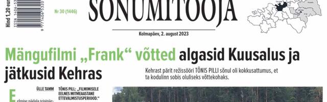 Sõnumitoojas 2. augustil