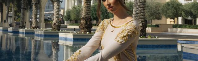 FOTOD | „Issand, sa oled nagu Loujain!“ Anita Sibul püüdis Dubai moenädalal pilke ja nautis kõrgmoodi