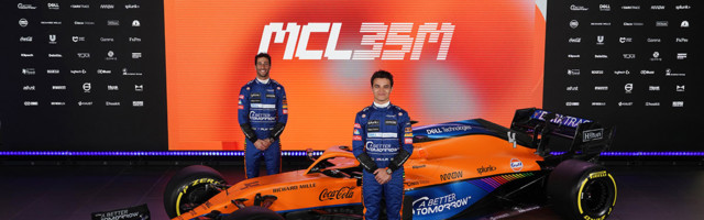 McLaren esitles esimesena oma 2021. hooaja võistlusmasinat