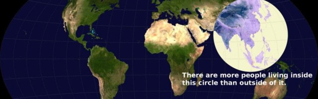 Suurem osa inimestest elab selles ringis, mida pildil näed