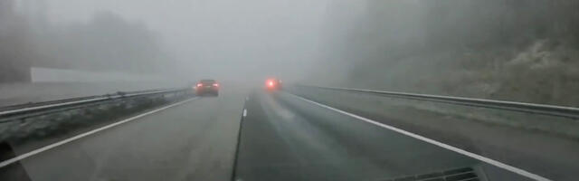 VIDEO: olukord Soome maanteel vahetult enne suurt avariid