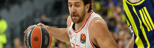 Euroliiga uustulnuk pudenes liidrikohalt, Fenerbahce haaras ohjad