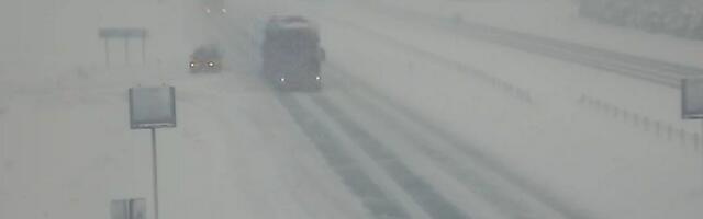 Läänemaa riigiteedel hakkas tuisu tõttu kehtima eriline hoolderežiim