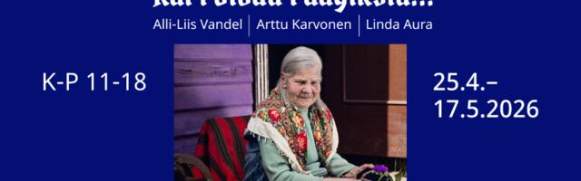 Eesti-Soome fotonäitus „Kui rõivad räägiksid…“