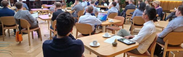 Üle 60 teadlase ja ettevõtja arutasid koostöövõimalusi. "On linnalegend, et teadlane ja ettevõtja ei leia ühist keelt"