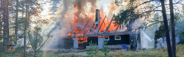 Mustvee vallas põles saunahoone