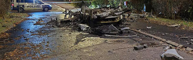 Politseilt lisainfo Helsingi plahvatuse kohta: auto omanik sai vigastada