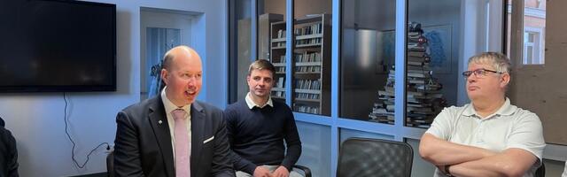 Siseminister Igor Taro alustas maakonnavisiiti Otepäält