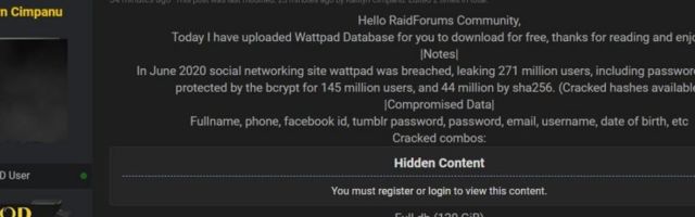 268 miljoni inimese paroolid said avalikuks