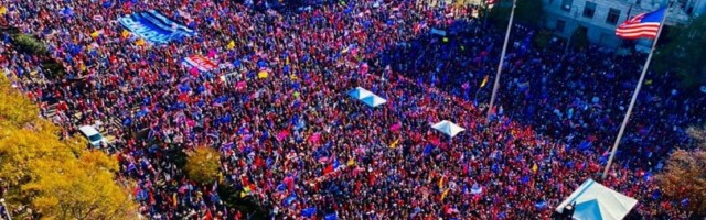 USA pealinnas toimus massimeeleavaldus Trumpi toetuseks