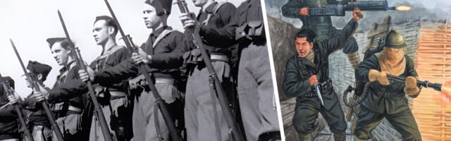 Arvi Tapver. Pealuu-vabatahtlike internatsionaal vastasleerides IX