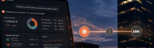 LHV ühendas pangakonto tehisintellektiga. Ärileht pani uue lahenduse proovile