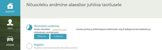 Tänasest saavad alaealised Transpordiameti e-teenindusest juhtimisõigust taotleda