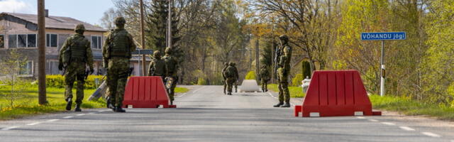 VIDEO: sõjaväepolitsei kehtestas Võrumaal komandanditunni