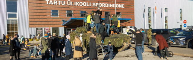 Üle 5000 inimese tähistas jõustruktuuride esindajatega Tartus isadepäeva