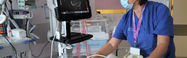 Ida-Tallinna Keskhaigla uus ultraheliaparaat teeb vastsündinute diagnostika kordades kiiremaks