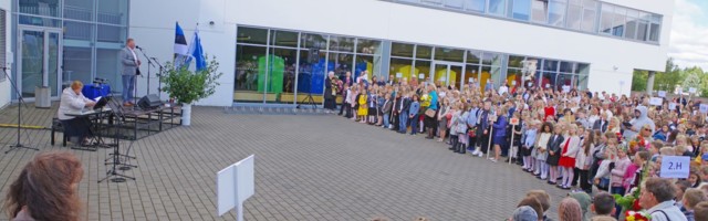 Uut kooliaastat alustavad Harjumaal nii väikesed kui suured