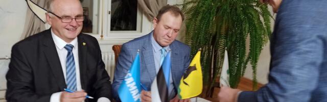 GALERII: Järva valla koalitsioonileping sai allkirjad alla