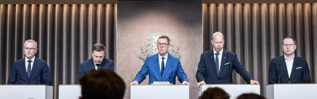 Eesti piiri rikkus mitu Ukraina drooni