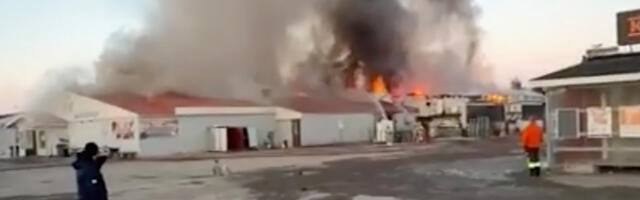 Soomes põles müstilisel kombel maha kauplusehoone