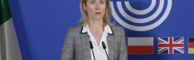 Kallas: sõja kaotab see, kellel saavad esimesena otsa raha või sõdurid