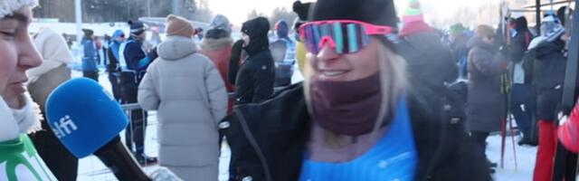 DELFI VIDEO | Tartu maratonilised külma ei kartnud. „Kui süda on sees soe, siis külm liiga ei tee“