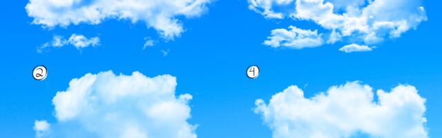 Vaata, milline peidetud sõnum sulle avaneb, kui valid ühe nendest neljast pilvest