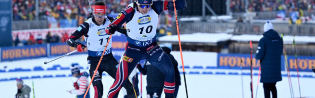 Viimasesse tiiru kaheksandana saabunud Dale-Skjevdal võitis jälitussõidu