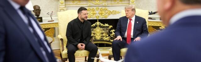 Zelenskõi visiit kinnitas, et Trump on sõnades Ukraina poolel. Sisuline osa tekitab skepsist