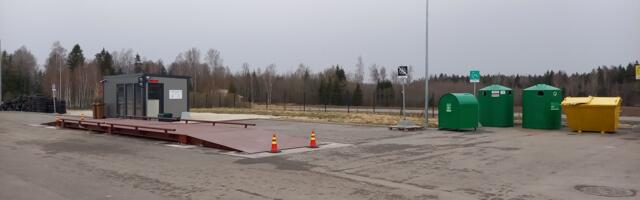 Elva valla jäätmejaamas on nüüdsest autokaal 