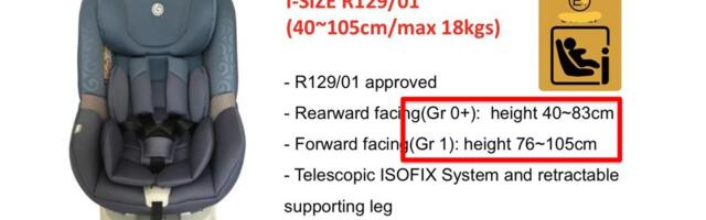 Alates 1.septembrist kehtivad turvaistmetele uued nõuded