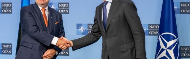 Brüsselis Karisega kohtunud Rutte nimetas Eestit NATO-s teenäitajaks