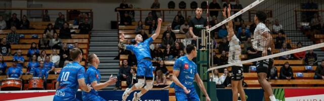 Pärnu volletiim ajas põnevuslahingus pronksile küüned taha