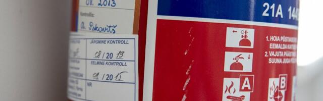 Viis erinevat tulekustutit, millist neist koju valida?