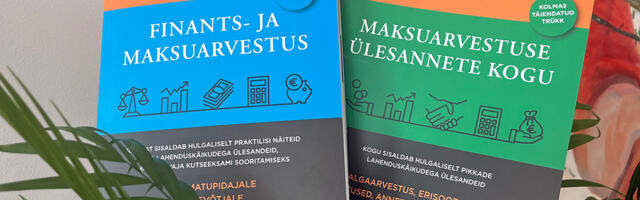 Finants- ja maksuarvestuse raamatud said täiendatud trüki