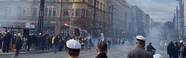 Soomes väljus meeleavaldus kontrolli alt, 15 inimest võeti kinni